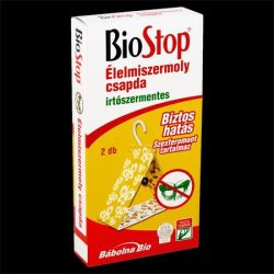BIOSTOP Élelmiszermoly csapda, irtószermentes, 2 db, BIOSTOP BIOSTOP Élelmiszermoly csapda, irtószermentes, 2 db, BIOSTOP