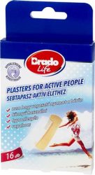 BRADO Sebtapasz, 16 db, BRADOLIFE, aktív élethez BRADO Sebtapasz, 16 db, BRADOLIFE, aktív élethez