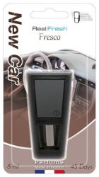 . Autóillatosító készülék, 8 ml, "Real Fresh", new car . Autóillatosító készülék, 8 ml, "Real Fresh", new car