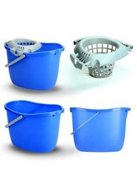 . Felmosóvödör csavarókosárral . Felmosóvödör csavarókosárral