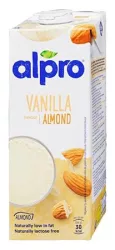 ALPRO Növényi ital, dobozos, 1 l, ALPRO, vanília-mandula