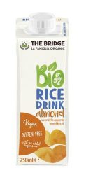 THE BRIDGE Növényi ital, bio, dobozos, 0,25 l, THE BRIDGE, rizs, mandulás THE BRIDGE Növényi ital, bio, dobozos, 0,25 l, THE BRIDGE, rizs, mandulás