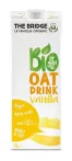   THE BRIDGE Növényi ital, bio, dobozos, 1 l, THE BRIDGE, zab, vaníliás