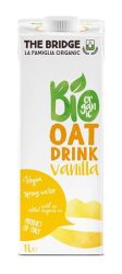 THE BRIDGE Növényi ital, bio, dobozos, 1 l, THE BRIDGE, zab, vaníliás THE BRIDGE Növényi ital, bio, dobozos, 1 l, THE BRIDGE, zab, vaníliás