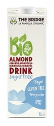THE BRIDGE Növényi ital, cukormentes, bio, dobozos, 1 l, THE BRIDGE, mandula THE BRIDGE Növényi ital, cukormentes, bio, dobozos, 1 l, THE BRIDGE, mandula
