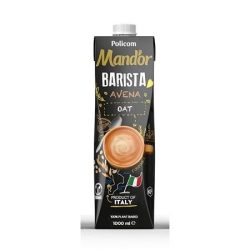 MAND'OR Növényi ital, dobozos, 1 l, MAND'OR "Prémium Barista", zab MAND'OR Növényi ital, dobozos, 1 l, MAND'OR "Prémium Barista", zab