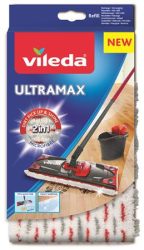 VILEDA Lapos gyorsfelmosó nedves utántöltő, 2 in 1, VILEDA "Ultramax" VILEDA Lapos gyorsfelmosó nedves utántöltő, 2 in 1, VILEDA "Ultramax"