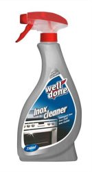 WELL DONE Inox tisztítószer, 0,75 l, szórófejes, WELL DONE WELL DONE Inox tisztítószer, 0,75 l, szórófejes, WELL DONE