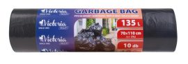 VICTORIA FACILITY Szemeteszsák, 135 l, 10 db, 110x70 cm, VICTORIA FACILITY VICTORIA FACILITY Szemeteszsák, 135 l, 10 db, 110x70 cm, VICTORIA FACILITY