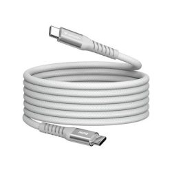 VERBATIM USB kábel, USB-C - USB-C, 1,2 m, 60W, mágneses, VERBATIM, szürke VERBATIM USB kábel, USB-C - USB-C, 1,2 m, 60W, mágneses, VERBATIM, szürke