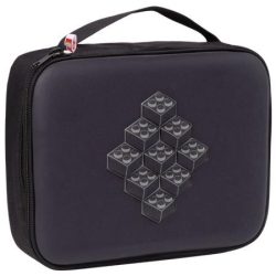 LEGO Uzsonnás táska, LEGO "Bricks", fekete-mintás LEGO Uzsonnás táska, LEGO "Bricks", fekete-mintás