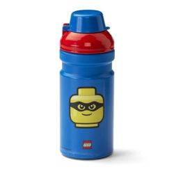 LEGO Kulacs, 390 ml, LEGO "Classic", kék-piros-mintás LEGO Kulacs, 390 ml, LEGO "Classic", kék-piros-mintás
