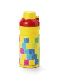 LEGO Kulacs, 390 ml, LEGO "Brick", sárga-piros-mintás LEGO Kulacs, 390 ml, LEGO "Brick", sárga-piros-mintás