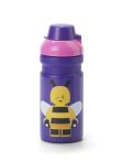LEGO Kulacs, 390 ml, LEGO "Bee", lila-rózsaszín-mintás LEGO Kulacs, 390 ml, LEGO "Bee", lila-rózsaszín-mintás