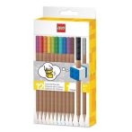 LEGO Színes ceruza készlet, LEGO, 12 különböző szín LEGO Színes ceruza készlet, LEGO, 12 különböző szín