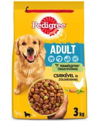 PEDIGREE Kutyaeledel, száraztáp, 3 kg, PEDIGREE, csirke és zöldség PEDIGREE Kutyaeledel, száraztáp, 3 kg, PEDIGREE, csirke és zöldség