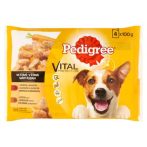 PEDIGREE Kutyaeledel, alutasakos, 4x100 g, PEDIGREE, marha és bárány, pulyka és répa PEDIGREE Kutyaeledel, alutasakos, 4x100 g, PEDIGREE, marha és bárány, pulyka és répa