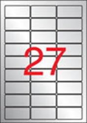 APLI Etikett, 63,5x29,6 mm, poliészter, időjárásálló, kerekített sarkú, APLI, ezüst, 540 etikett/csomag APLI Etikett, 63,5x29,6 mm, poliészter, időjárásálló, kerekített sarkú, APLI, ezüst, 540 etikett/csomag