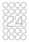APLI Etikett, 40 mm kör, biztonsági, APLI, 240 etikett/csomag APLI Etikett, 40 mm kör, biztonsági, APLI, 240 etikett/csomag