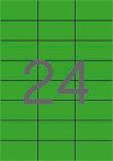   APLI Etikett, 70x37 mm, színes, APLI, zöld, 2400 etikett/csomag