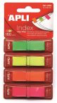 APLI Jelölőcímke, "Z", műanyag, 4x40 lap, 12x45 mm, APLI, 4 fluoreszkáló szín APLI Jelölőcímke, "Z", műanyag, 4x40 lap, 12x45 mm, APLI, 4 fluoreszkáló szín
