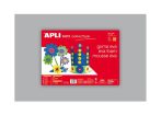 APLI Moosgumi, 400x600 mm, APLI Kids "Eva Sheets", szürke APLI Moosgumi, 400x600 mm, APLI Kids "Eva Sheets", szürke