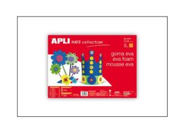 APLI Moosgumi, 400x600 mm, APLI Kids "Eva Sheets", fehér APLI Moosgumi, 400x600 mm, APLI Kids "Eva Sheets", fehér