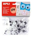 APLI Mozgó szem, kör, APLI "Creative", fekete-fehér APLI Mozgó szem, kör, APLI "Creative", fekete-fehér