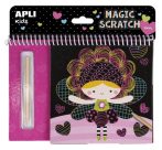 APLI Képkarcoló füzet, APLI Kids "Magic Scratch", tündérek APLI Képkarcoló füzet, APLI Kids "Magic Scratch", tündérek