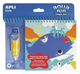 APLI Színezőfüzet, vízbázisú, APLI Kids "Aqua Fun", tengeri állatok APLI Színezőfüzet, vízbázisú, APLI Kids "Aqua Fun", tengeri állatok