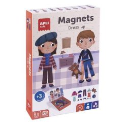 APLI Mágneses készségfejlesztő készlet, 40 db, APLI Kids "Magnets", öltözködés APLI Mágneses készségfejlesztő készlet, 40 db, APLI Kids "Magnets", öltözködés