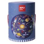   APLI Puzzle, kör alakú, 48 darabos, APLI Kids "Circular Puzzle", csillagrendszer