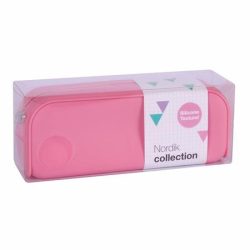 APLI Tolltartó, cipzáras, szilikon, APLI "Nordik", rózsaszín APLI Tolltartó, cipzáras, szilikon, APLI "Nordik", rózsaszín