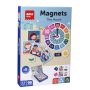   APLI Mágneses készségfejlesztő készlet, 96 db, APLI Kids "Magnets", az órák