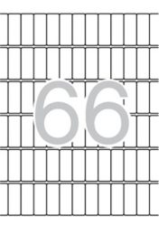 APLI Etikett, 12x30 mm, kerekített sarkú, A5 hordozón, APLI, 990 etikett/csomag APLI Etikett, 12x30 mm, kerekített sarkú, A5 hordozón, APLI, 990 etikett/csomag