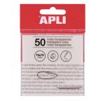APLI Öntapadó jegyzettömb, átlátszó, vízálló, 75x75 mm, 50 lap, APLI, víztiszta APLI Öntapadó jegyzettömb, átlátszó, vízálló, 75x75 mm, 50 lap, APLI, víztiszta