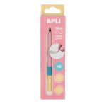 APLI Töltőceruza, mini, HB, hatszögletű, tricolor, APLI "Infinite", rózsaszín APLI Töltőceruza, mini, HB, hatszögletű, tricolor, APLI "Infinite", rózsaszín