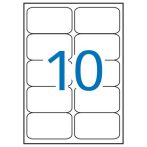 APLI Etikett, univerzális, 99,1x57 mm, kerekített sarkú, APLI, 1000 etikett/csomag APLI Etikett, univerzális, 99,1x57 mm, kerekített sarkú, APLI, 1000 etikett/csomag