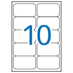APLI Etikett, univerzális, 99,1x57 mm, kerekített sarkú, APLI, 1000 etikett/csomag APLI Etikett, univerzális, 99,1x57 mm, kerekített sarkú, APLI, 1000 etikett/csomag