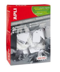 APLI Árazócímke, 22x35 mm, APLI, fehér