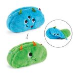 APLI Szörnyecskés neszesszer, kifordítható, APLI Back2Fun, kék / zöld APLI Szörnyecskés neszesszer, kifordítható, APLI Back2Fun, kék / zöld