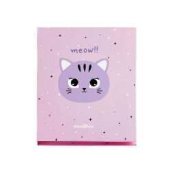 APLI Cicás jegyzetfüzet, öntapadós kiegészítőkkel, APLI Back2Fun, rózsaszín APLI Cicás jegyzetfüzet, öntapadós kiegészítőkkel, APLI Back2Fun, rózsaszín