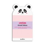 APLI Pandás öntapadó jegyzettömb, 90×165 mm, 60 lap, APLI Back2Fun, rózsaszín APLI Pandás öntapadó jegyzettömb, 90×165 mm, 60 lap, APLI Back2Fun, rózsaszín