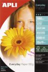 APLI Fotópapír, tintasugaras, 10x15 cm, 180 g, fényes, APLI "Everyday" APLI Fotópapír, tintasugaras, 10x15 cm, 180 g, fényes, APLI "Everyday"