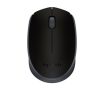   LOGITECH Egér, vezeték nélküli, optikai, közepes méret, USB, LOGITECH "M171", fekete