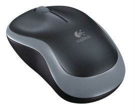 LOGITECH Egér, vezeték nélküli, optikai, közepes méret, USB, LOGITECH "M185", szürke LOGITECH Egér, vezeték nélküli, optikai, közepes méret, USB, LOGITECH "M185", szürke