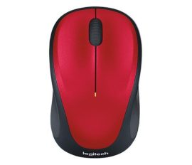 LOGITECH Egér, vezeték nélküli, optikai, közepes méret, USB, LOGITECH "M235", piros LOGITECH Egér, vezeték nélküli, optikai, közepes méret, USB, LOGITECH "M235", piros