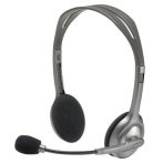 LOGITECH Fejhallgató, mikrofonnal, LOGITECH "H110", szürke LOGITECH Fejhallgató, mikrofonnal, LOGITECH "H110", szürke