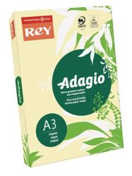 REY Másolópapír, színes, A3, 80 g, REY "Adagio", pasztell sárga REY Másolópapír, színes, A3, 80 g, REY "Adagio", pasztell sárga