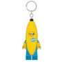   LEGO Kulcstartó, LED világítással, LEGO "Banana Guy"